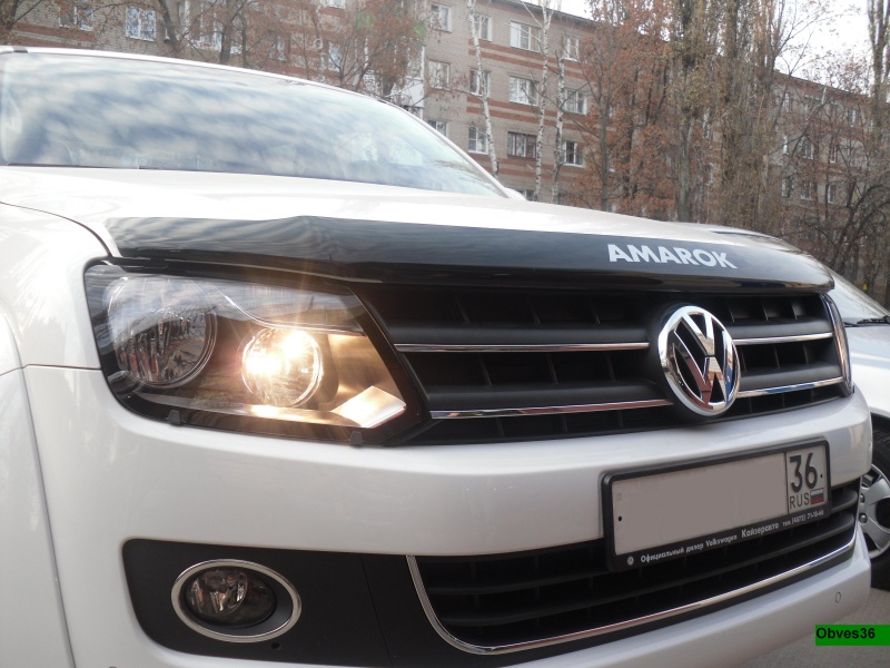 Volkswagen Amarok / Дефлекторы / Дефлектор передних фар