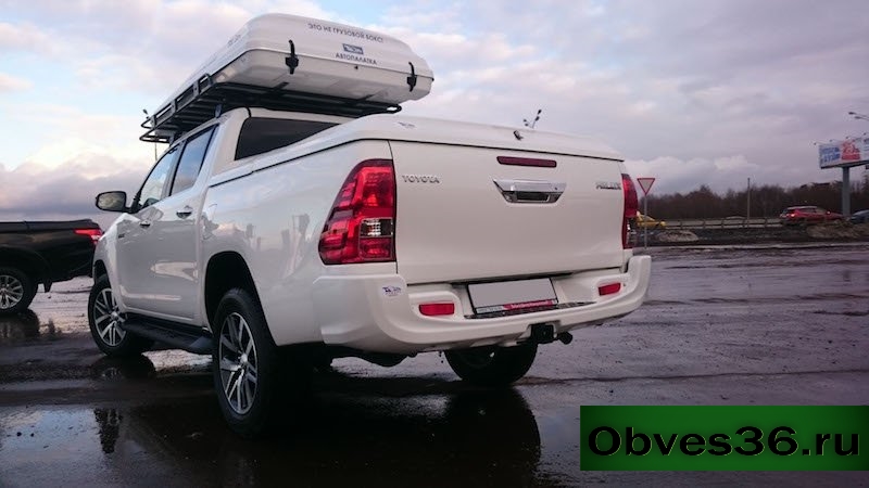 Toyota Hilux / Бампер задний / Задний композитный бампер 2015 - Toyota Hilux / Бампер задний / Задний композитный бампер 2015 -
