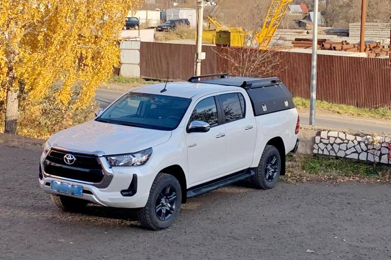 Toyota Hilux / Кyнги / Кунг экспедиционный трехдверный V поколения алюминиевый