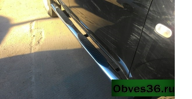 Mitsubishi L200 / Пороги / Пороги овальные