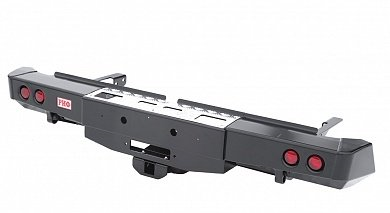 Toyota Hilux / Бампер задний / Бампер задний с площадкой под лебедку и фонарями Toyota Hilux / Бампер задний / Бампер задний с площадкой под лебедку и фонарями