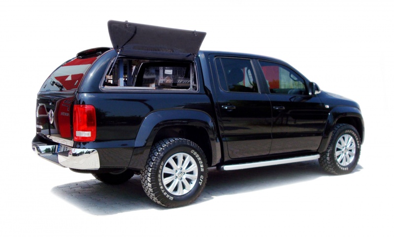 Volkswagen Amarok / Кунги / Кунг Canopy Lift up side