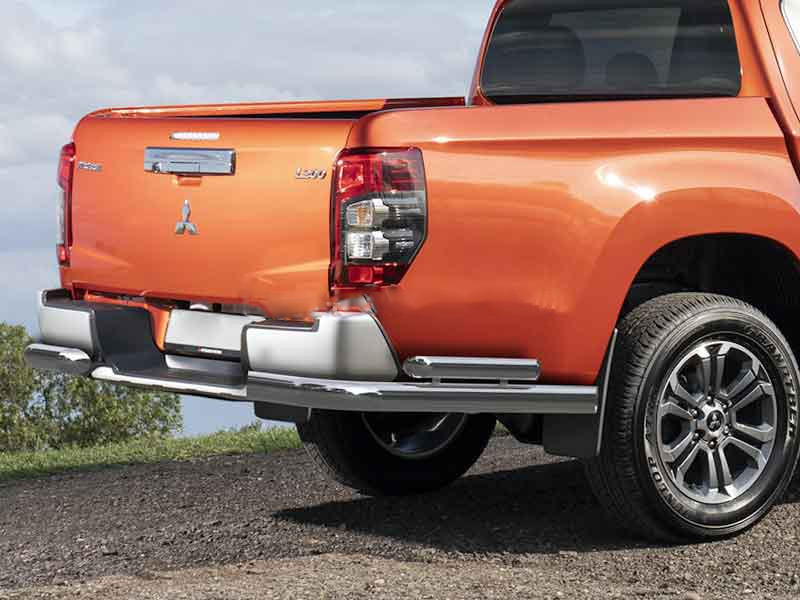 Mitsubishi L200 / Защита заднего бампера / Защита задняя R.4016.006 на Mitsubishi L200 от 2019г. выпуска Mitsubishi L200 / Защита заднего бампера / Защита задняя R.4016.006 на Mitsubishi L200 от 2019г. выпуска