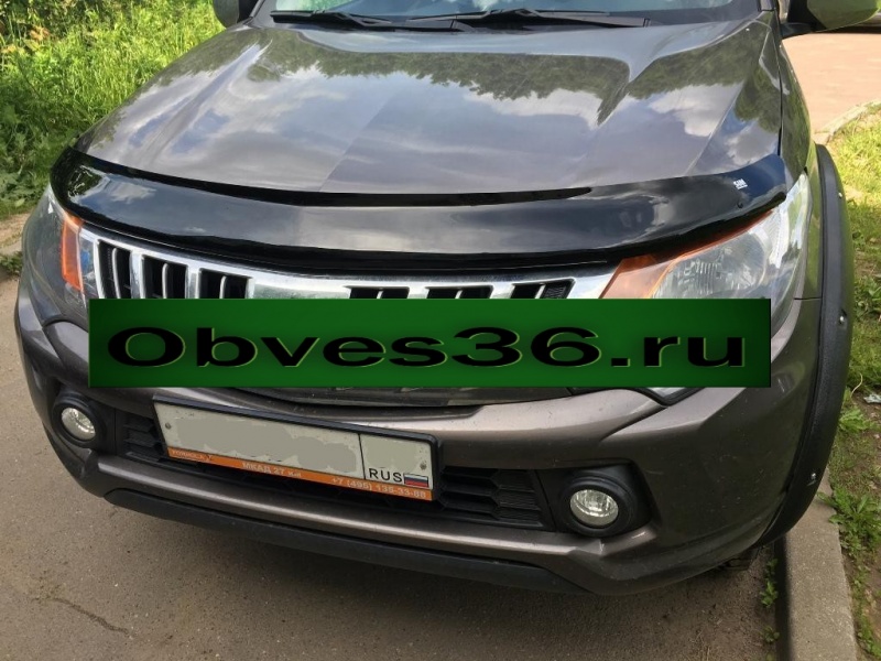 Mitsubishi L200 / Дефлекторы / Дефлектор капота SIM