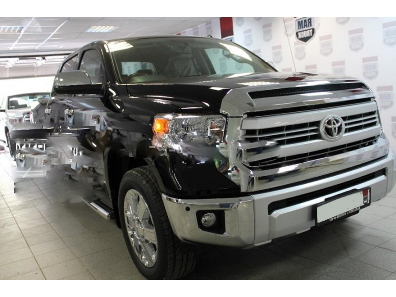 Toyota Tundra / Пороги / Пороги овальные Т-304 Ramtruck на Toyota Tundra