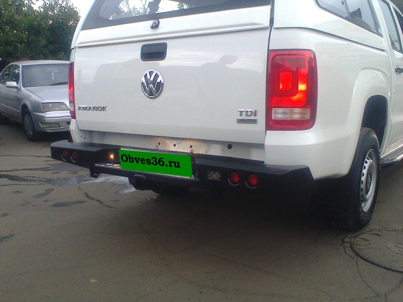 Volkswagen Amarok / Бампер задний / Задний бампер DDR усиленный