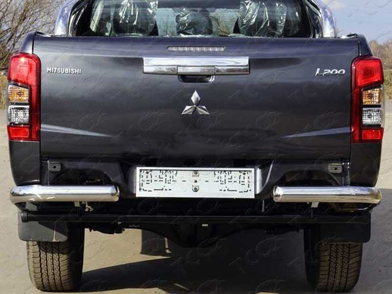 Mitsubishi L200 / Защита заднего бампера / Защита заднего бампера MITL20019-54 "TCC" от 2015 года. Mitsubishi L200 / Защита заднего бампера / Защита заднего бампера MITL20019-54 "TCC" от 2015 года.