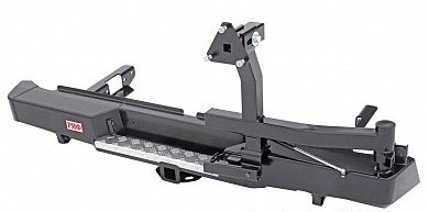 Toyota Hilux / Бампер задний / Бампер задний с фаркопом и креплением запасного колеса Toyota Hilux / Бампер задний / Бампер задний с фаркопом и креплением запасного колеса