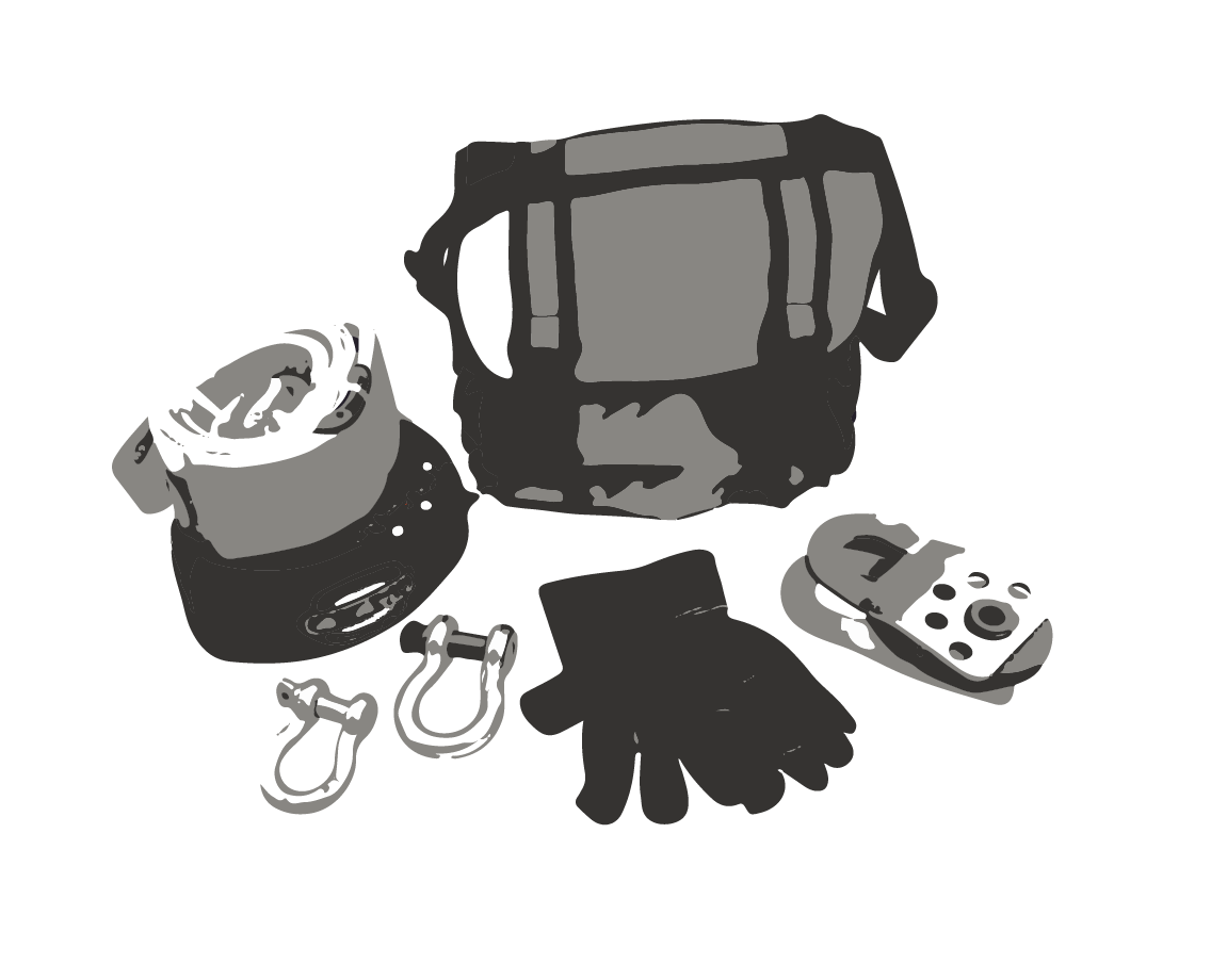 Лебедка и оборудование