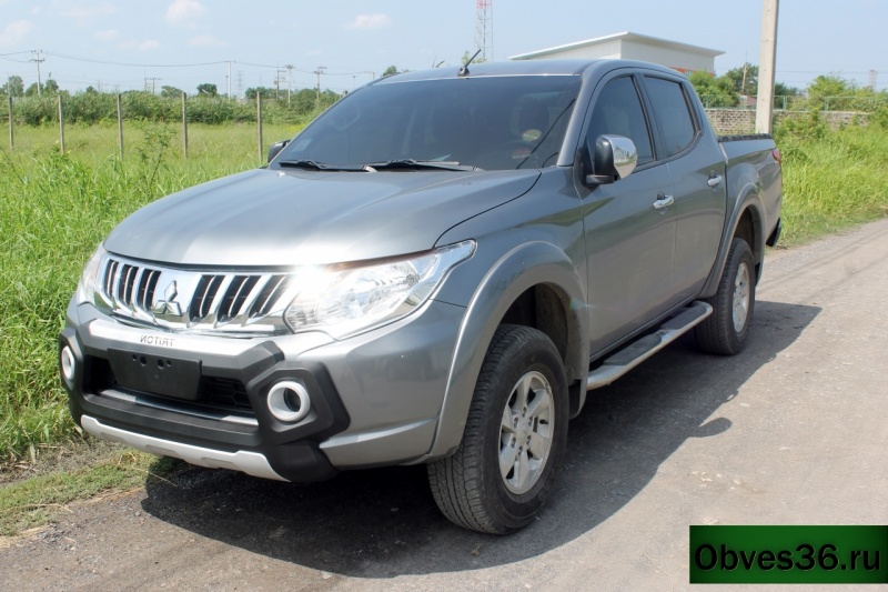 Mitsubishi L200 / Защита переднего бампера / Защита переднего бампера OE Style