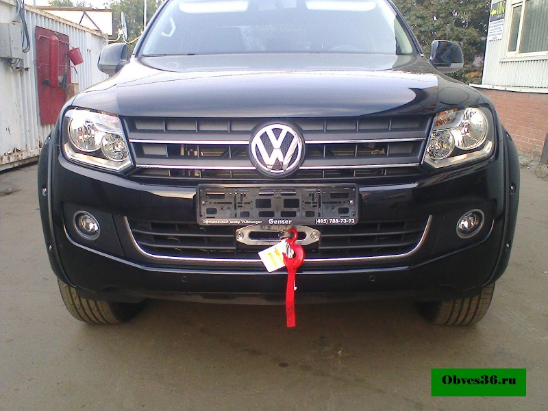 Volkswagen Amarok / Лебедка и оборудование / Площадка под стационарную лебедку