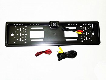 Универсальные аксессуары / Электроаксессуары / Камера заднего вида в рамке номерного знака