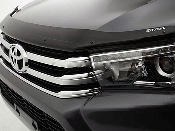 Toyota Hilux / Дефлекторы / Оригинальные дефлектор капота "Toyota"