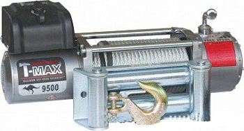 Toyota Hilux / Лебёдка и оборудование / Лебедка T-MAX EW-9500 OFF-ROAD Improved 12В