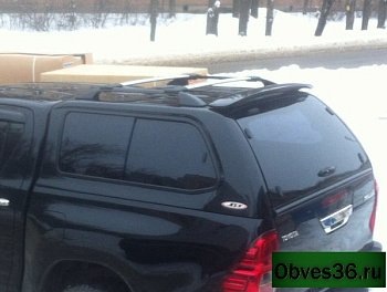 Toyota Hilux / Багажники и рейлинги / Поперечные рейлинги на крышу кунга или автомобиля.