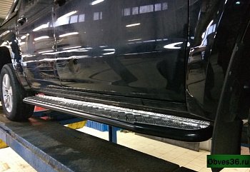 Volkswagen Amarok / Пороги / Пороги усиленные DDR