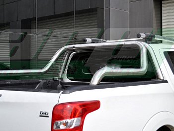 Mitsubishi L200 / Защитные дуги в кузов / Дуга кузова RB027 ABEN CHROME