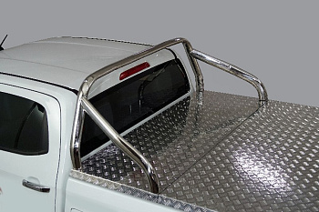 Great Wall / Great Wall Poer King Kong / Защитные дуги в кузов / Защитная дуга в кузов (для крышки) 75х42 мм