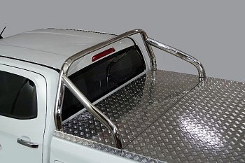 Great Wall / Great Wall Poer King Kong / Защитные дуги в кузов / Защитная дуга в кузов (для крышки) 75х42 мм