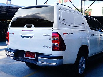 Toyota Hilux / Кyнги / Металлический кунг V2 с открывающимися окнами "Sammitr"